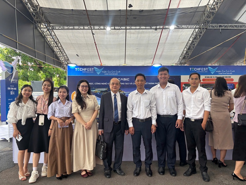 Đoàn Cần Thơ tại gian hàng TECHFEST