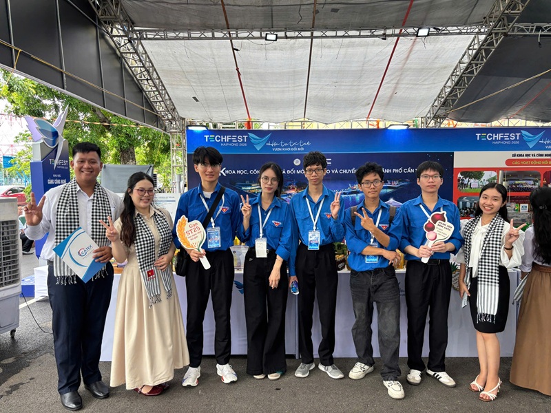 Hoạt động kết nối tại gian hàng Cần Thơ